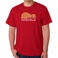 thumbnail image 1 of Nashville Guitar - Men's Word Art T-Shirt, 1 of 2