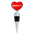 thumbnail image 1 of Nashville Heart Wine Bottle Stopper, 1 of 1