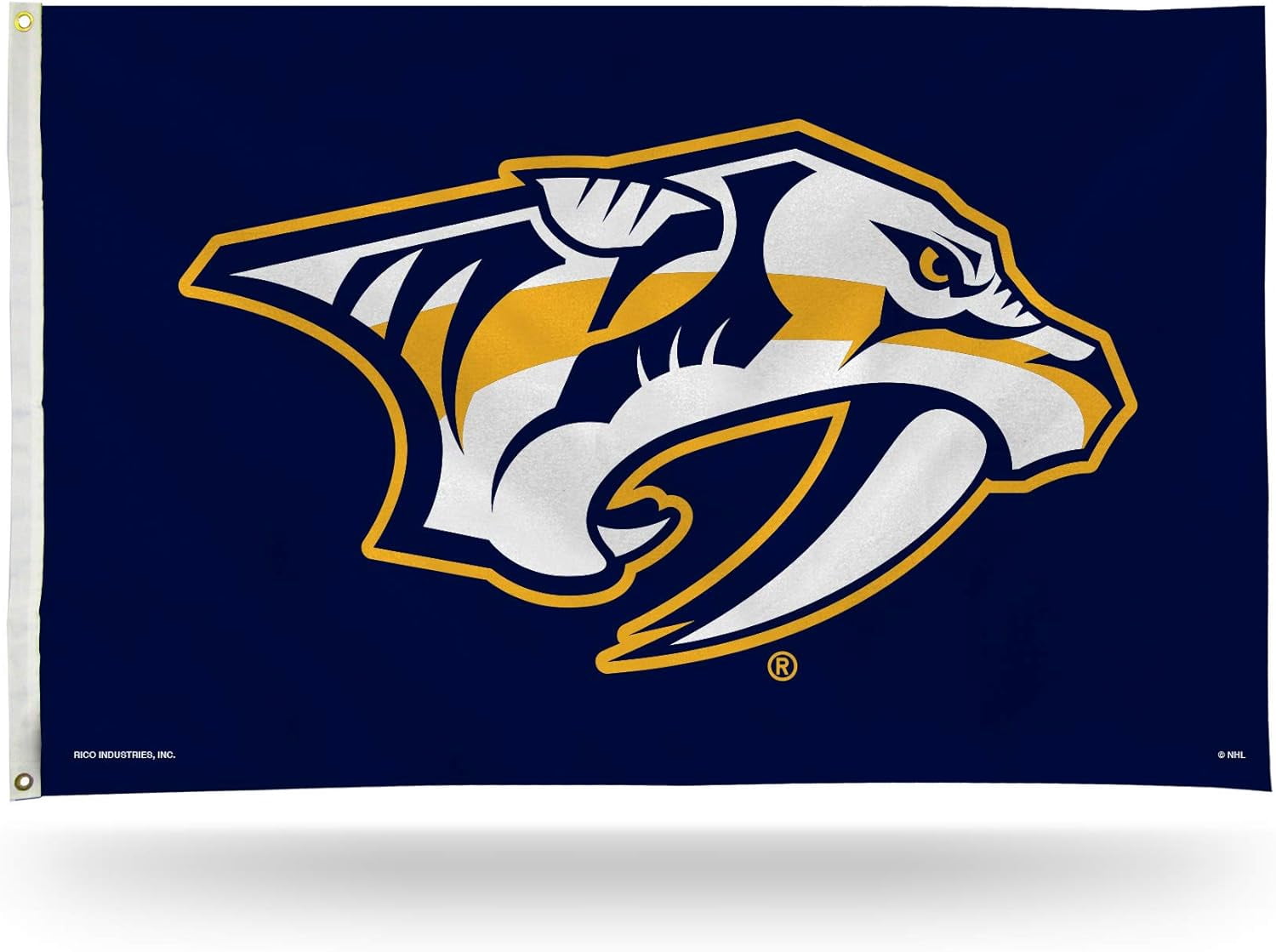 Nashville Hockey Predators 3X5 Indoor or Outdoor Banner Flag