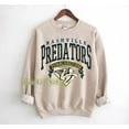 thumbnail image 1 of Nashville Hockey Sweatshirt Crewneck, Vintage Predators shirt, Nashville Hockey Fan shirt, Hockey Tee, Predators Sweatshirt, 1 of 5
