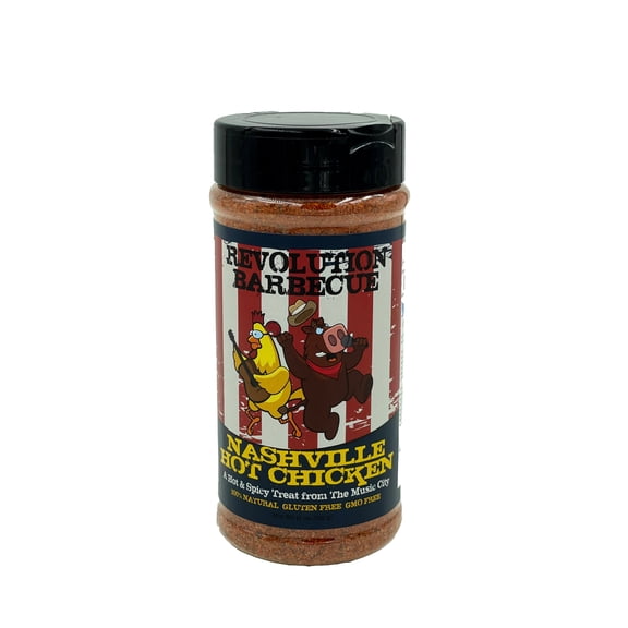Nashville Hot Chicken - Hot and Spicy Rub from the Music City - 100% Natural Gluten Free GMO Free