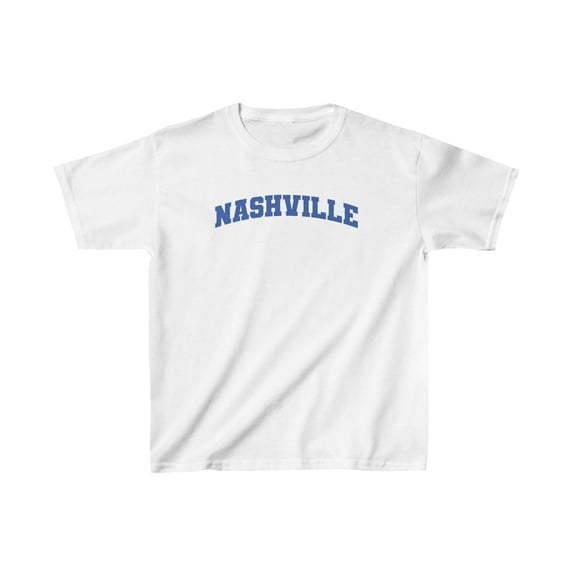Nashville Kids Shirt Gifts Youth Tee Tshirt
