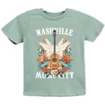 thumbnail image 1 of Nashville Music City Guitar Grunge - Youth Short Sleeve Graphic T-Shirt, 1 of 9