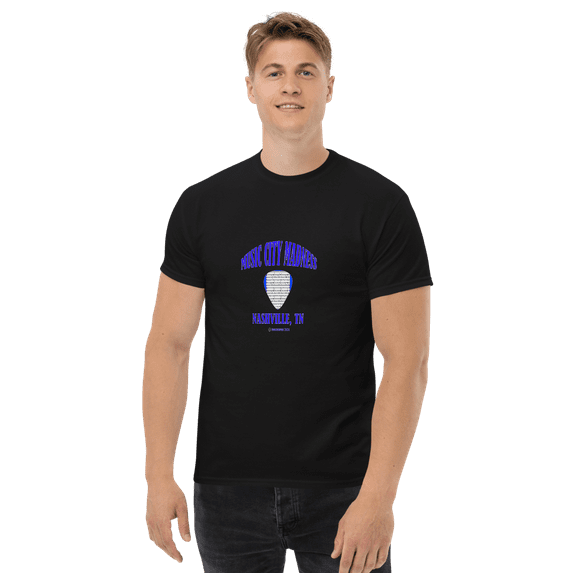 Nashville - Music City Madness - Unisex classic tee (Black, L)