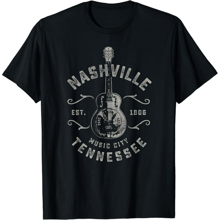 Nashville Music City Usa Vintage T-Shirt Nashville Music City Usa Vintage T-Shirt