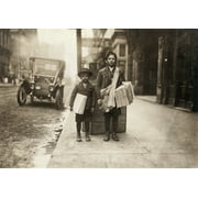 Nashville: Newsboys, 1910. /Ntwo Newboys Selling Newspapers In Nashville, Tennessee. Photograph By Lewis Hine, November 1910. Poster Print by  (24 x 36)