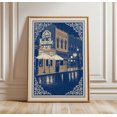 Nashville Night Rainy Street City Poster , Poster Print Only - Walmart.com