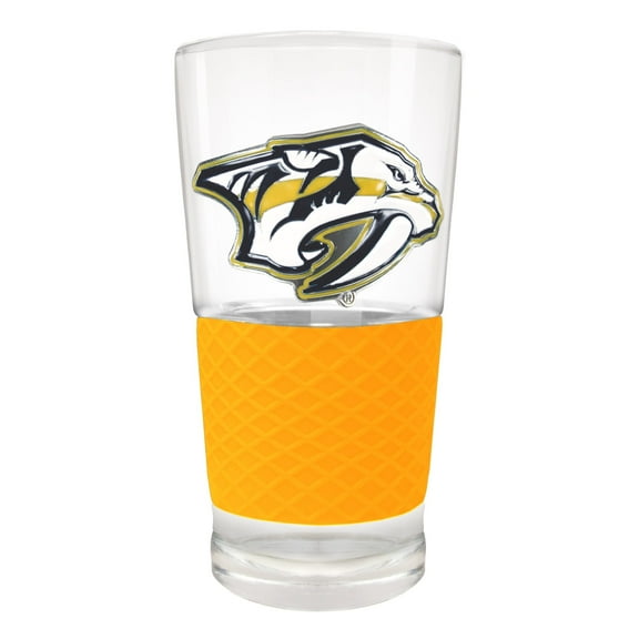 Nashville Predators 22oz. Pilsner Glass with Silicone Grip