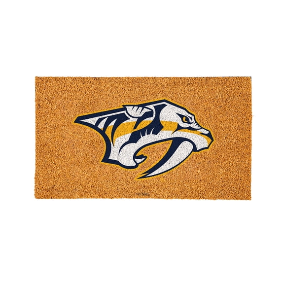 Nashville Predators 28" x 16" Logo Turf Mat