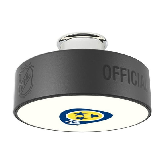 Nashville Predators Alternate Logo Hockey Puck Light