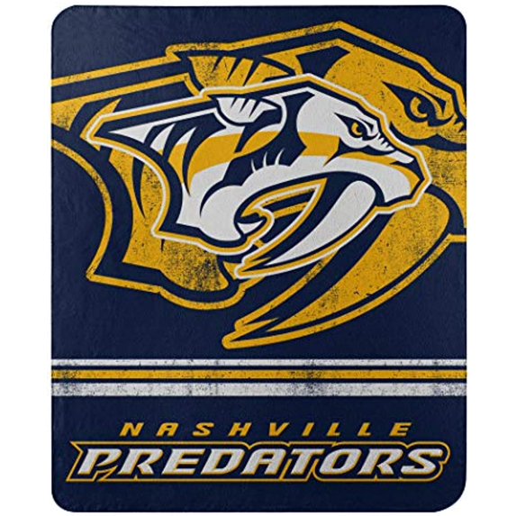 Nashville Predators Fade Away Fleece Throw