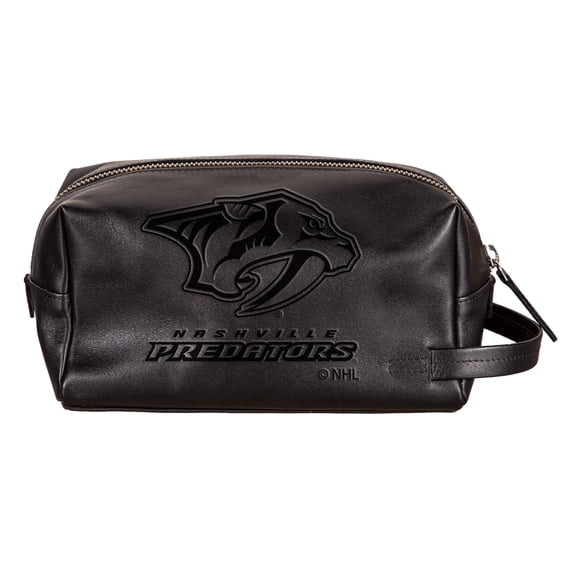 Nashville Predators Hybrid Leather Lined Dopp Toiletry Bag