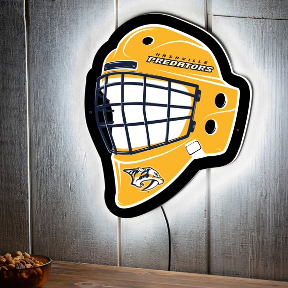 Nashville Predators LED Wall Helmet