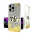thumbnail image 1 of Nashville Predators Linen Logo iPhone Glitter Case, 1 of 1