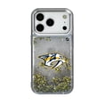 thumbnail image 1 of Nashville Predators Linen Logo iPhone Glitter Case, 1 of 6