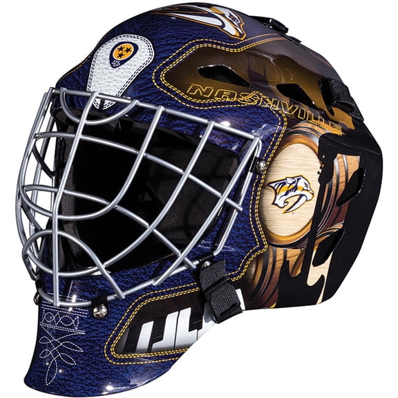 Nashville Predators Unsigned Franklin Sports Replica Full-Size Goalie Mask