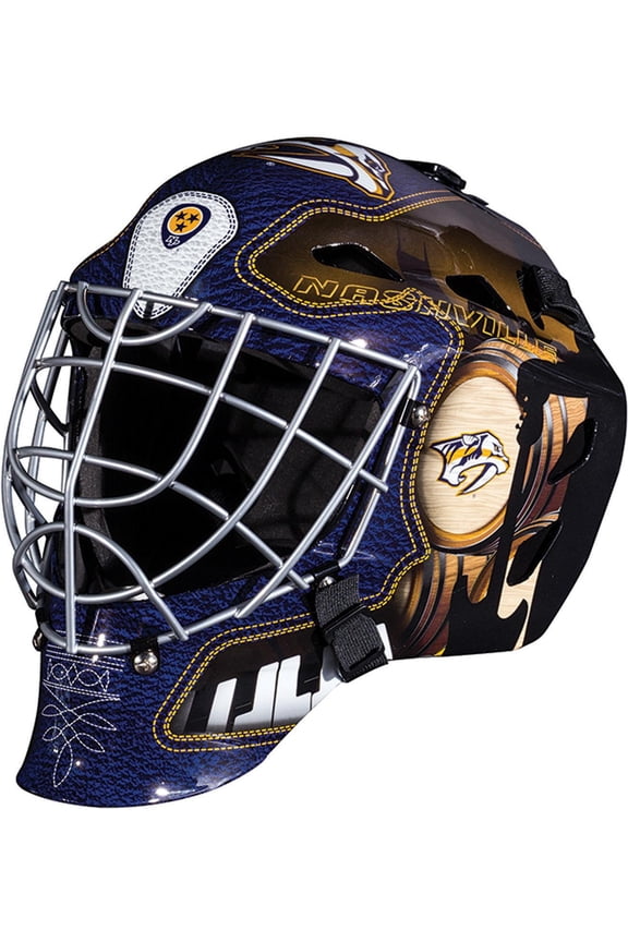 Nashville Predators Unsigned Franklin Sports Replica Full-Size Goalie Mask