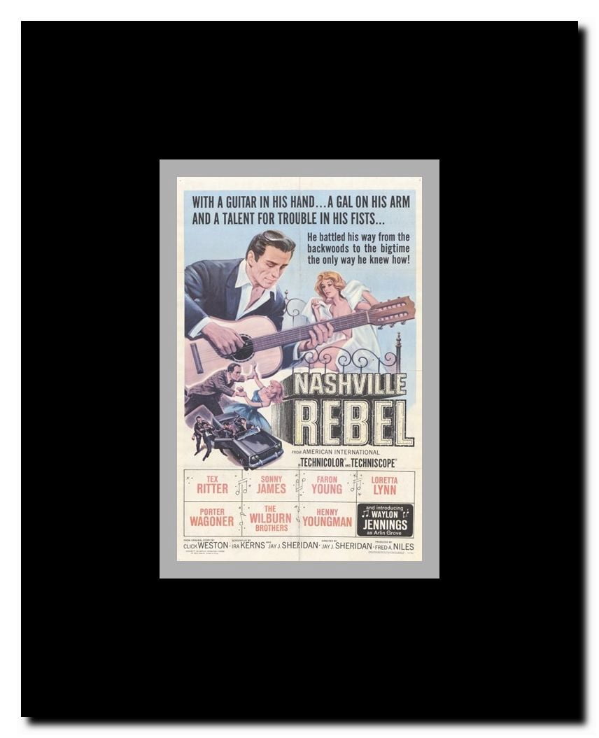 Nashville Rebel Framed Movie Poster