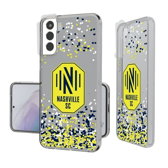Nashville SC Galaxy Confetti Clear Case