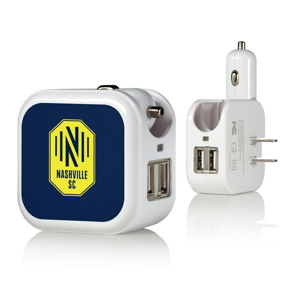Nashville SC Solid Design USB Charger
