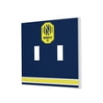 thumbnail image 1 of Nashville SC Stripe Design Double Toggle Lightswitch Plate, 1 of 1