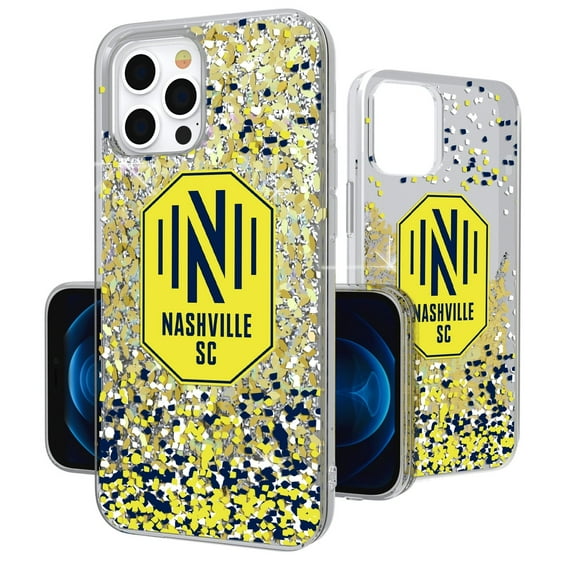 Nashville SC iPhone Confetti Glitter Design Case