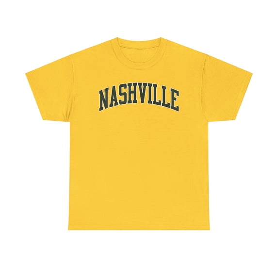 Nashville Shirt Gifts Tshirt Crew Neck Short Sleeve