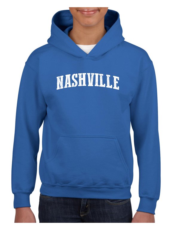 Nashville TN Tennessee Flag Map Tigers Home Tennessee State University Unisex Hoodie For Girls and Boys Youth Kids Sweatshirt Clothing