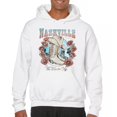 thumbnail image 1 of Nashville TN The Music City Unisex Hoodie Country Cowgirl Boots and Hat, 1 of 7