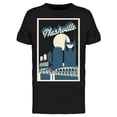 thumbnail image 1 of Nashville Tennesse Skyline Tee Men's -Image by Shutterstock, 1 of 2