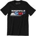 thumbnail image 1 of Nashville Tennessee Cityscape Skyline State - Men's T-Shirt, 1 of 4