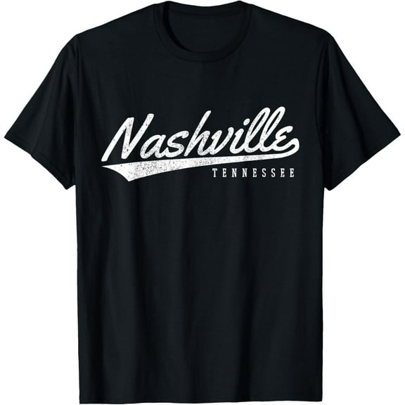 Nashville Tennessee Country Music City Souvenir Gift T-Shirt Tops Tee