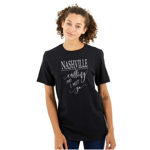 Nashville Tennessee Is Calling Women's Plus Size Graphic Tee Brisco Brands 2X