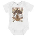 thumbnail image 1 of Nashville Tennessee Music City Bodysuit Jumper Girls Infant Baby Brisco Brands NB, 1 of 6