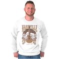 thumbnail image 1 of Nashville Tennessee Music City Women's Long Sleeve T Shirt Brisco Brands S, 1 of 5