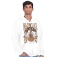 thumbnail image 1 of Nashville Tennessee Music City Zip Hoodie Sweatshirt Women Brisco Brands L, 1 of 5