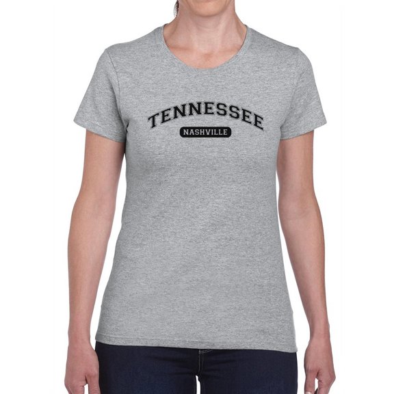 Nashville, Tennessee T-Shirt Women -GoatDeals Designs, Female Medium