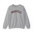 thumbnail image 1 of Nashville Tennessee TN Moving Vacation Sweatshirt, Gifts, Crewneck, 1 of 7