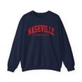 thumbnail image 1 of Nashville Tennessee TN Sweatshirt Gifts Crew Neck Shirt Long Sleeve Unisex, 1 of 7