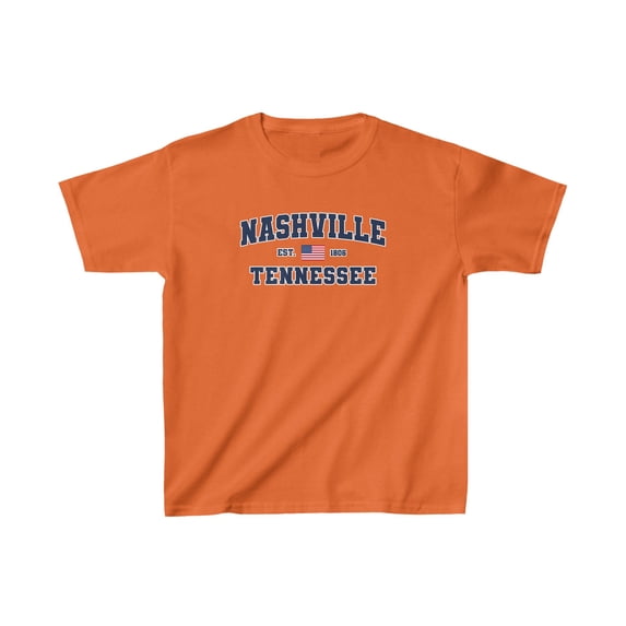 Nashville Tennessee TN Trip Vacation Kids Shirt Gifts Youth Tee Tshirt