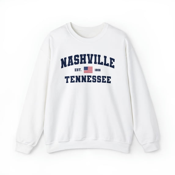 Nashville Tennessee TN Trip Vacation Sweatshirt, Gifts, Crewneck
