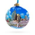 thumbnail image 1 of Nashville, Tennessee, USA Glass Ball Christmas Ornament 4 Inches, 1 of 6