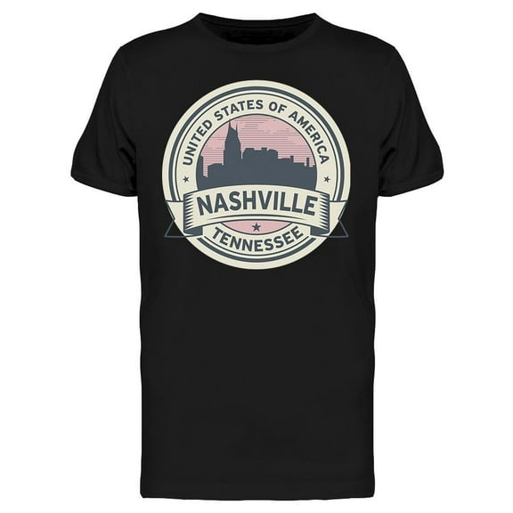 Nashville Usa Tennessee T-Shirt Men -Image by Shutterstock, Male XX-Large