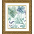 thumbnail image 1 of Naskrent, Delores 12x14 Gold Ornate Wood Framed with Double Matting Museum Art Print Titled - Bouquet of Dreams I, 1 of 4