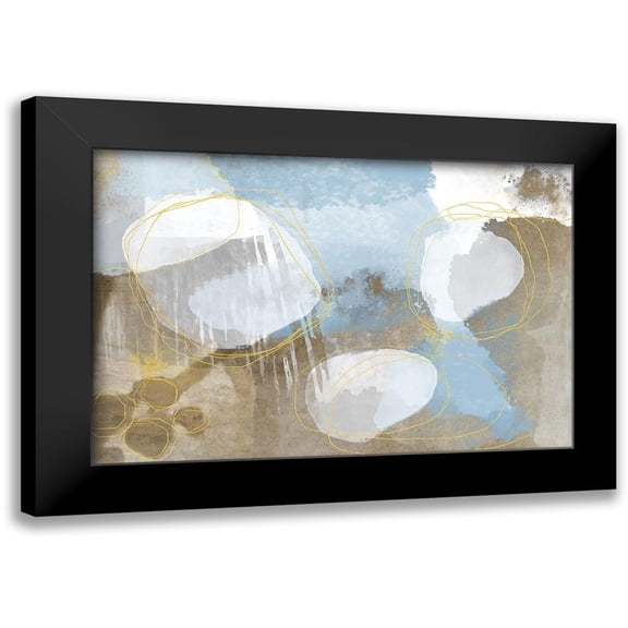 Naskrent, Delores 14x11 Black Modern Framed Museum Art Print Titled - Gentle Ashes
