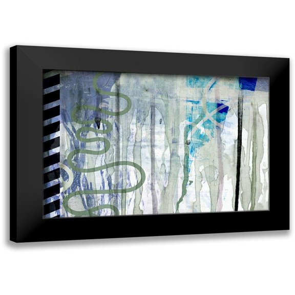 Naskrent, Delores 14x11 Black Modern Framed Museum Art Print Titled - Nothing Flat