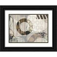 thumbnail image 1 of Naskrent, Delores 14x11 Black Ornate Wood Framed with Double Matting Museum Art Print Titled - Patchwork, 1 of 4