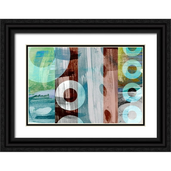 Naskrent, Delores 14x11 Black Ornate Wood Framed with Double Matting Museum Art Print Titled - Second Occasion