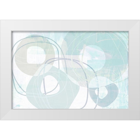 Naskrent, Delores 14x11 White Modern Wood Framed Museum Art Print Titled - Corona