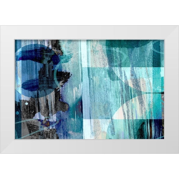 Naskrent, Delores 14x11 White Modern Wood Framed Museum Art Print Titled - Exigent